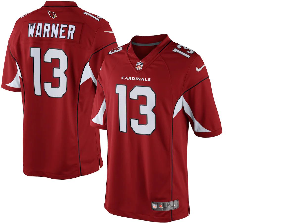 Men Arizona Cardinals #13 Kurt Warner Nike Cardinal Retired Player Limited NFL Jersey
